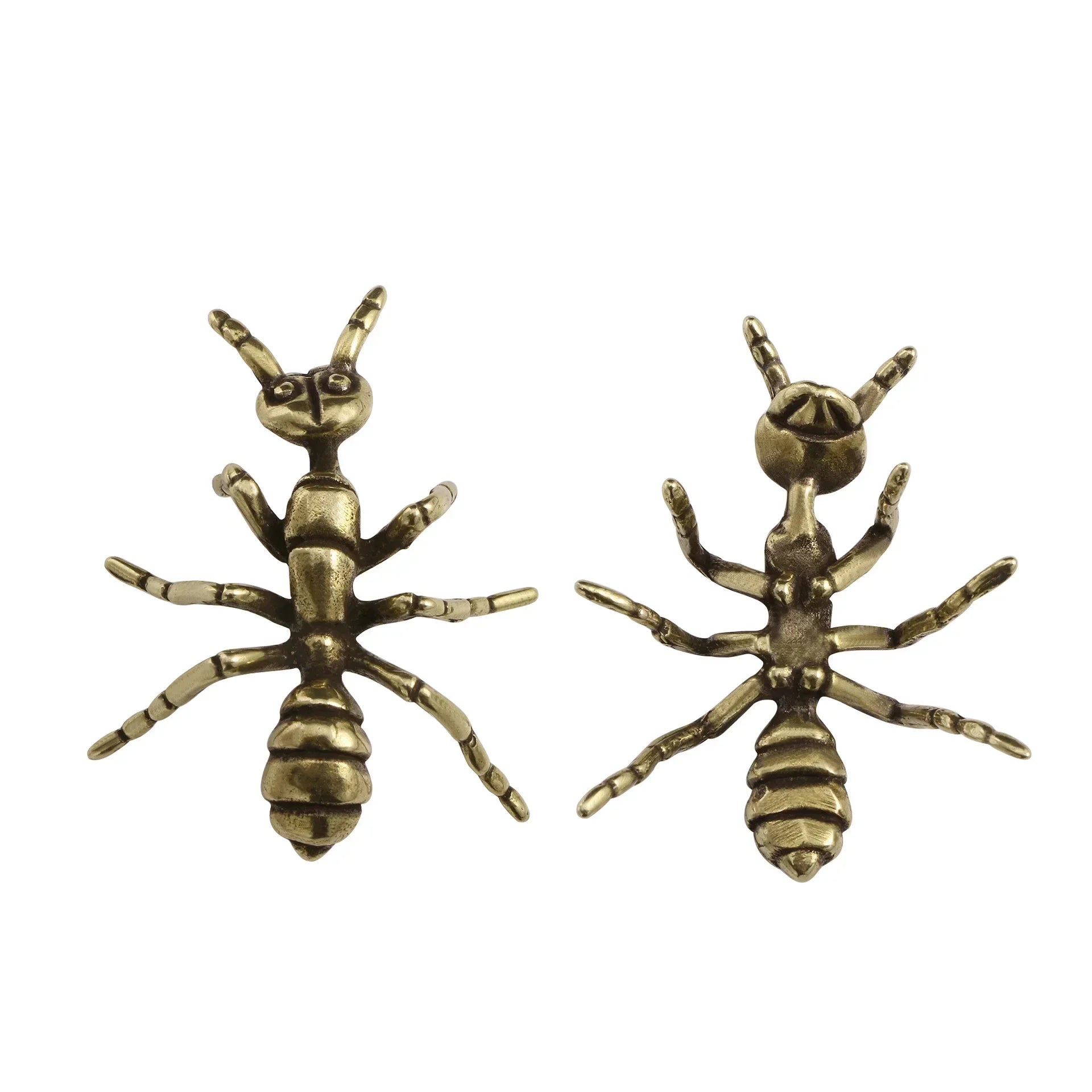 Petite sculpture fourmi décorative – Ornement miniature