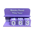 Compteur de livres lus – Tracker de lecture annuel décoratif