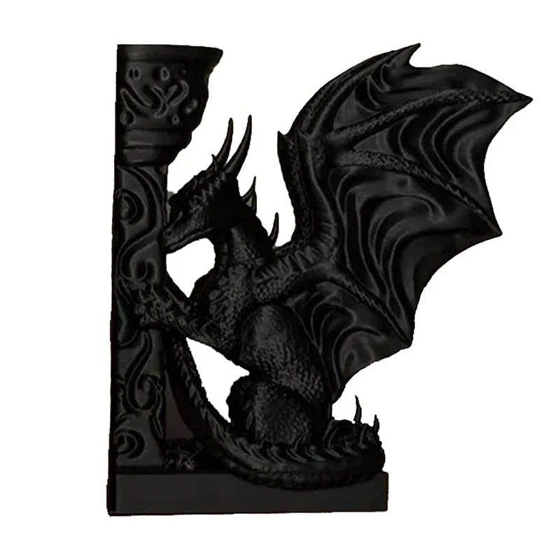 🐉 Serre-livre Dragon décoratif – Sculpture design