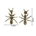 Petite sculpture fourmi décorative – Ornement miniature