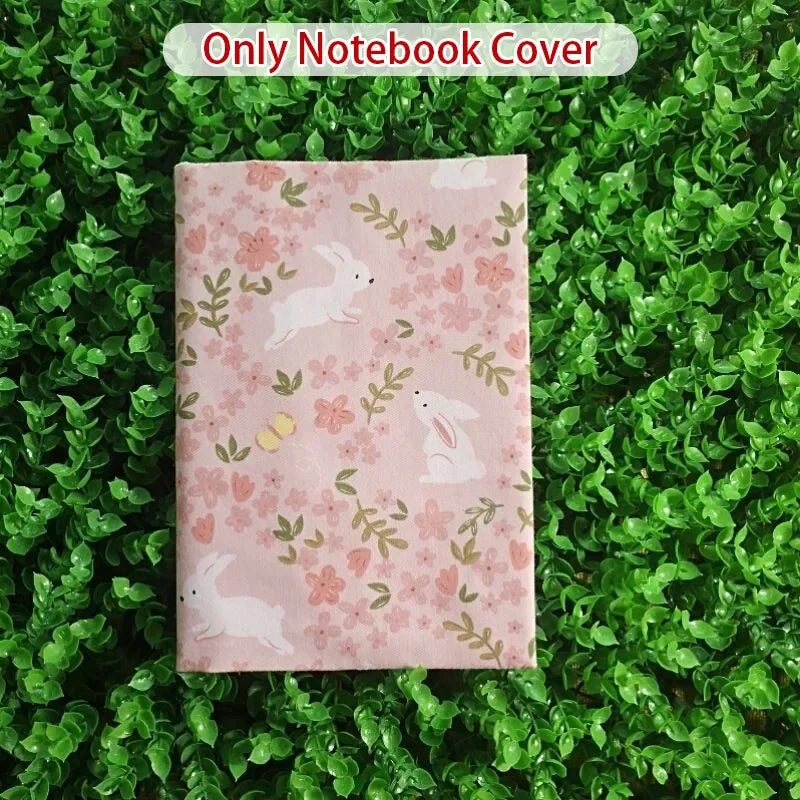 Housse de protection tissu pour livre & carnet A5/A6 – Motifs mignons