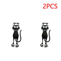 Marque-page chat noir ajouré – Design original