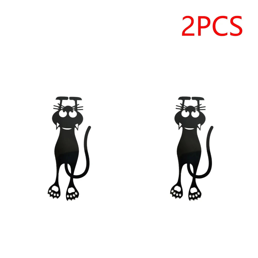 Marque-page chat noir ajouré – Design original