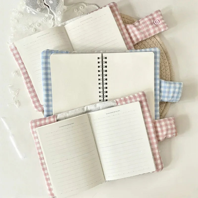 Housse de livre A6 à motif floral – Trèfle décoratif
