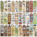 Lot de 30 marque-pages chats – Illustrations mignonnes
