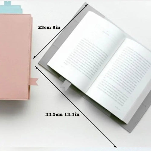 Housse de livre personnalisable en simili cuir – Couleur unie