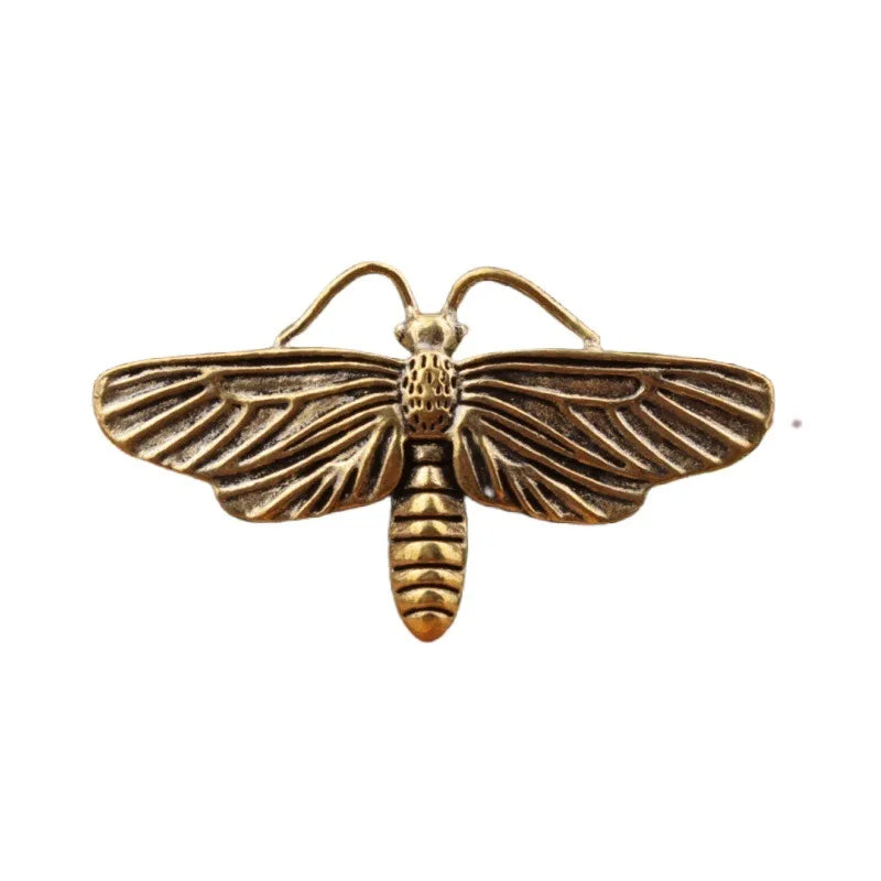 Petite sculpture papillon décorative – Ornement miniature