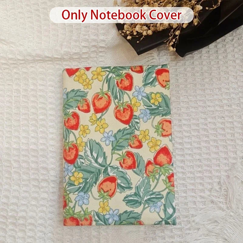 Housse de protection tissu pour livre & carnet A5/A6 – Motifs mignons