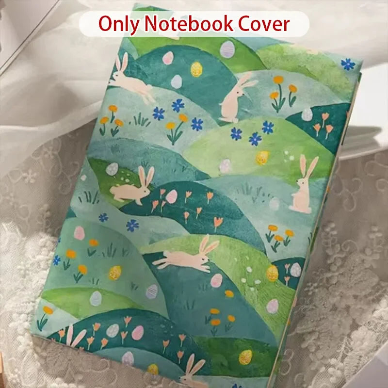 Housse de protection tissu pour livre & carnet A5/A6 – Motifs mignons