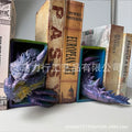 Serre-livres dragon & serpent en résine